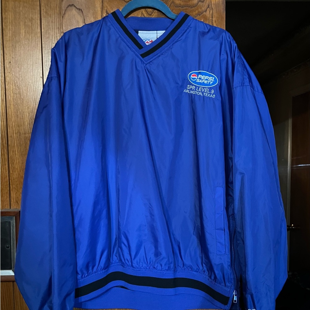 Pepsi Royal Blue Windbreaker